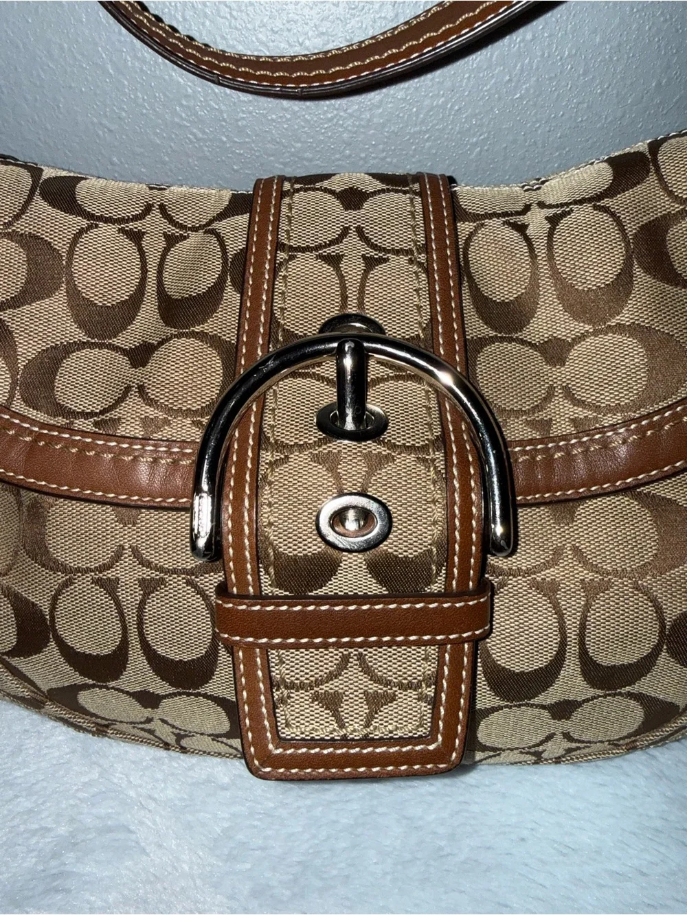 Coach large tan soho (price firm)